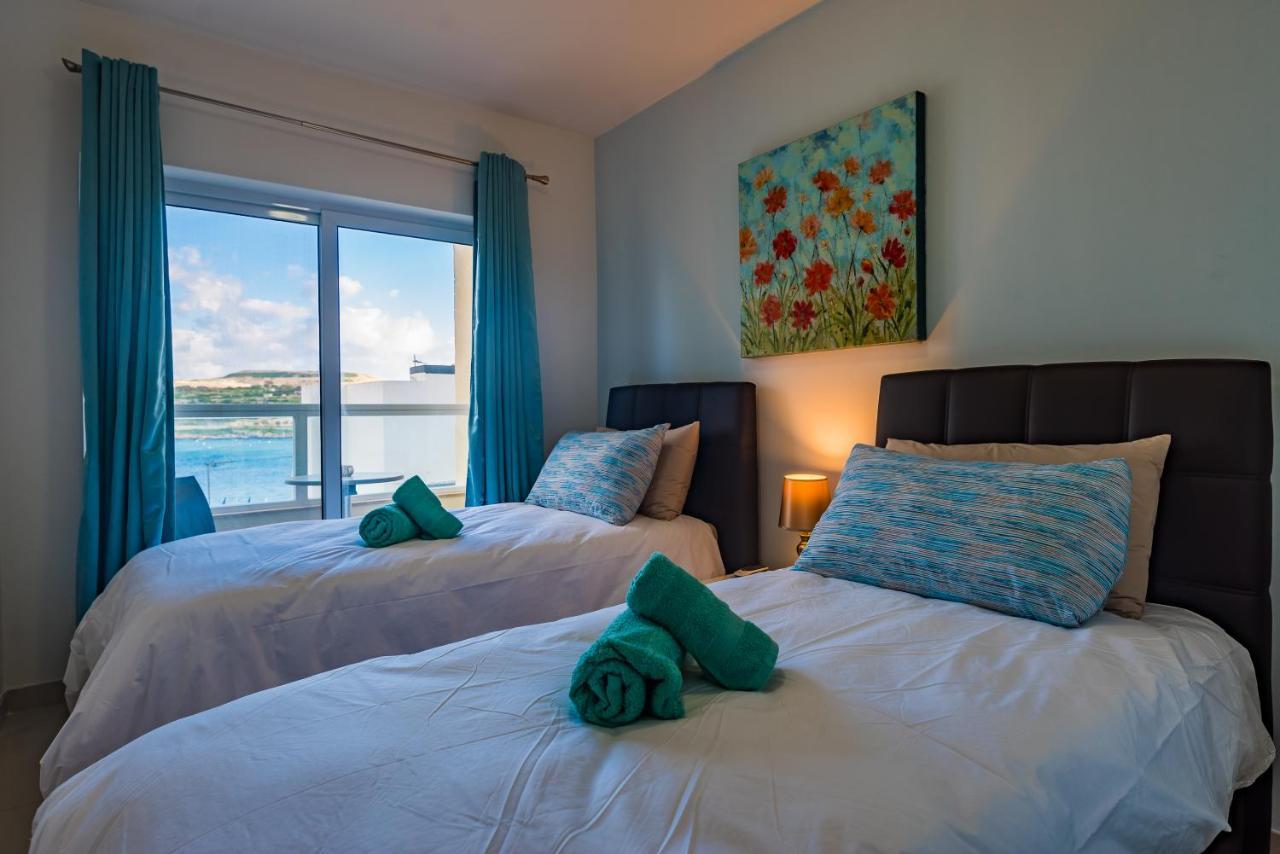 Sh6A- Qawra Prime Location 2 Bedroom Apartment 圣保罗湾城 外观 照片